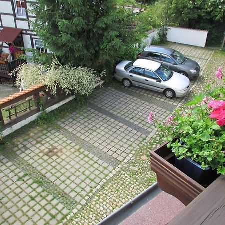 Hotel Pension Am Kurzentrum Bad Suderode Esterno foto
