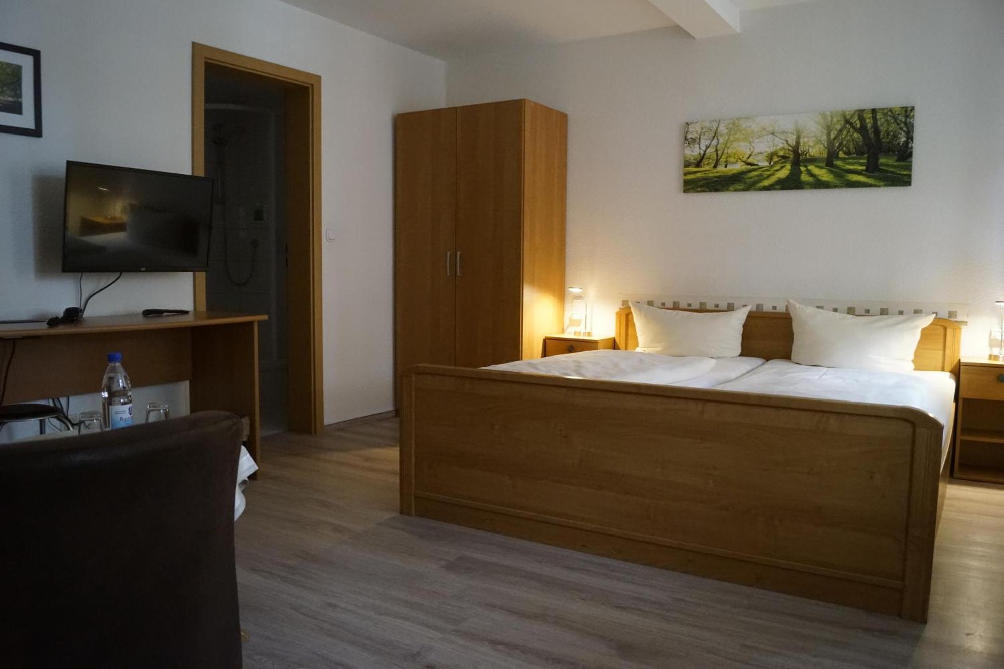 Hotel Pension Am Kurzentrum Bad Suderode Esterno foto
